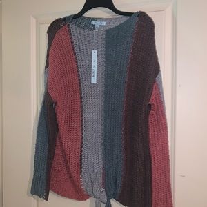Multi color sweater